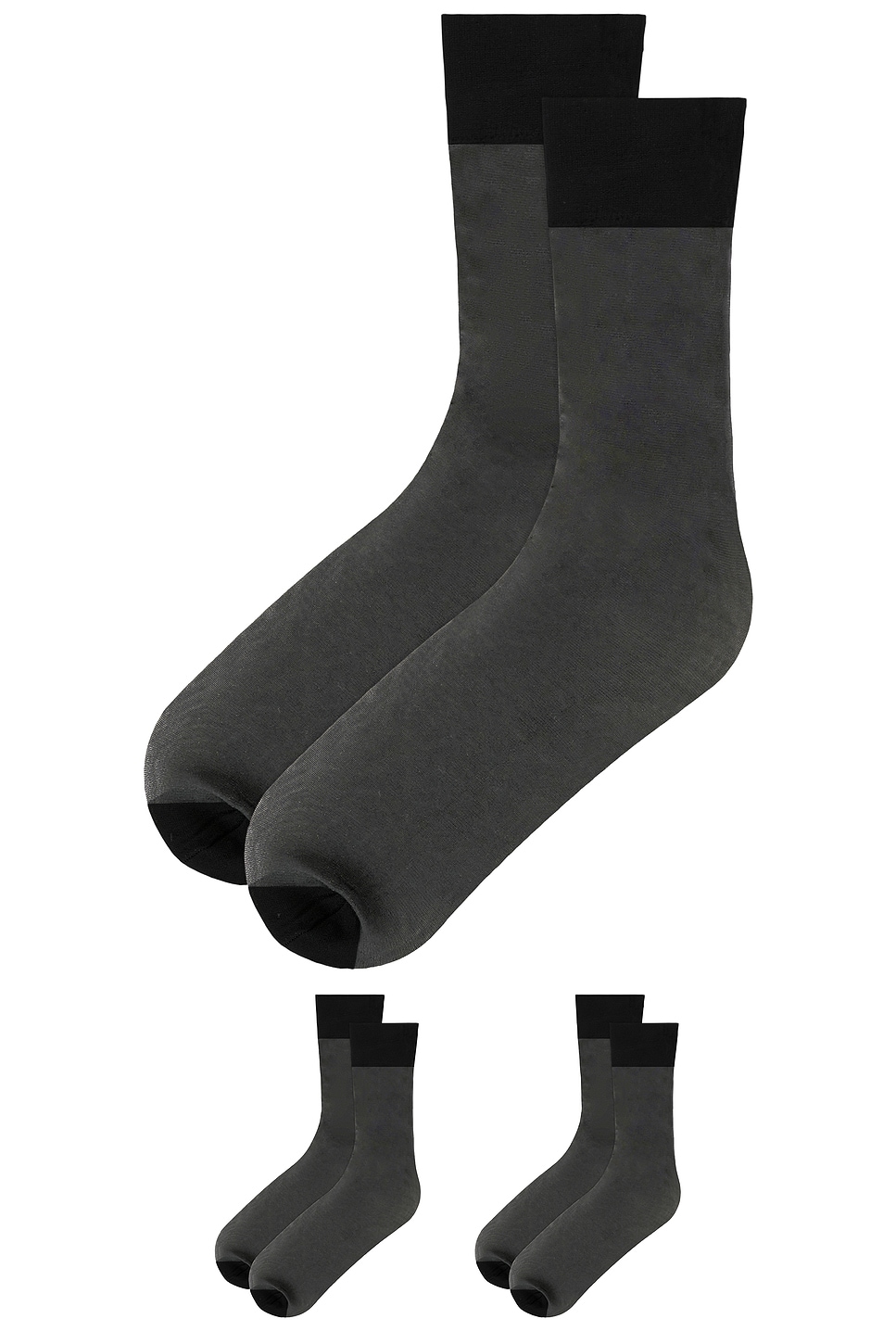 Swedish Stockings Elin Premium Knee High 2-pack Socks In Black