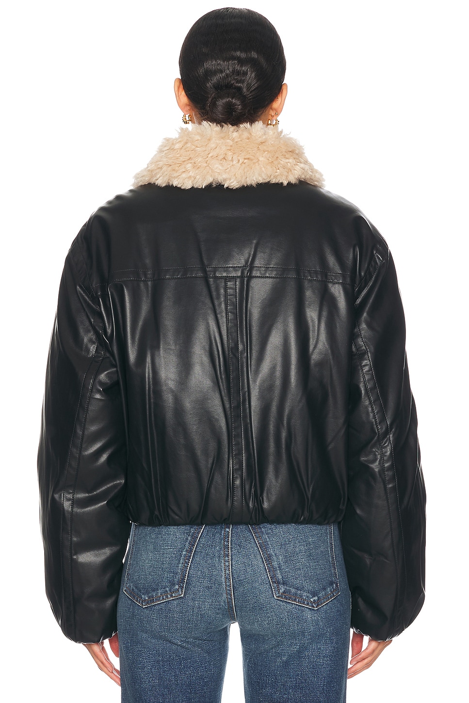 STAND STUDIO Fran Faux Leather Jacket