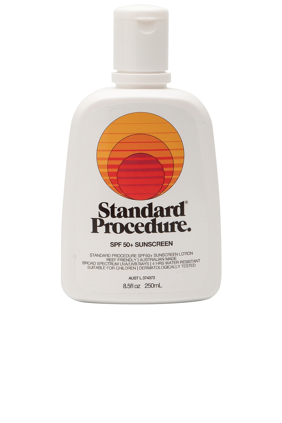 STANDARD PROCEDURE SPF 50+ 250ML SUNSCREEN 