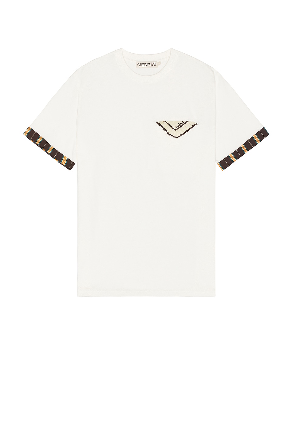 Image 1 of SIEDRES Rec T Shirt in White