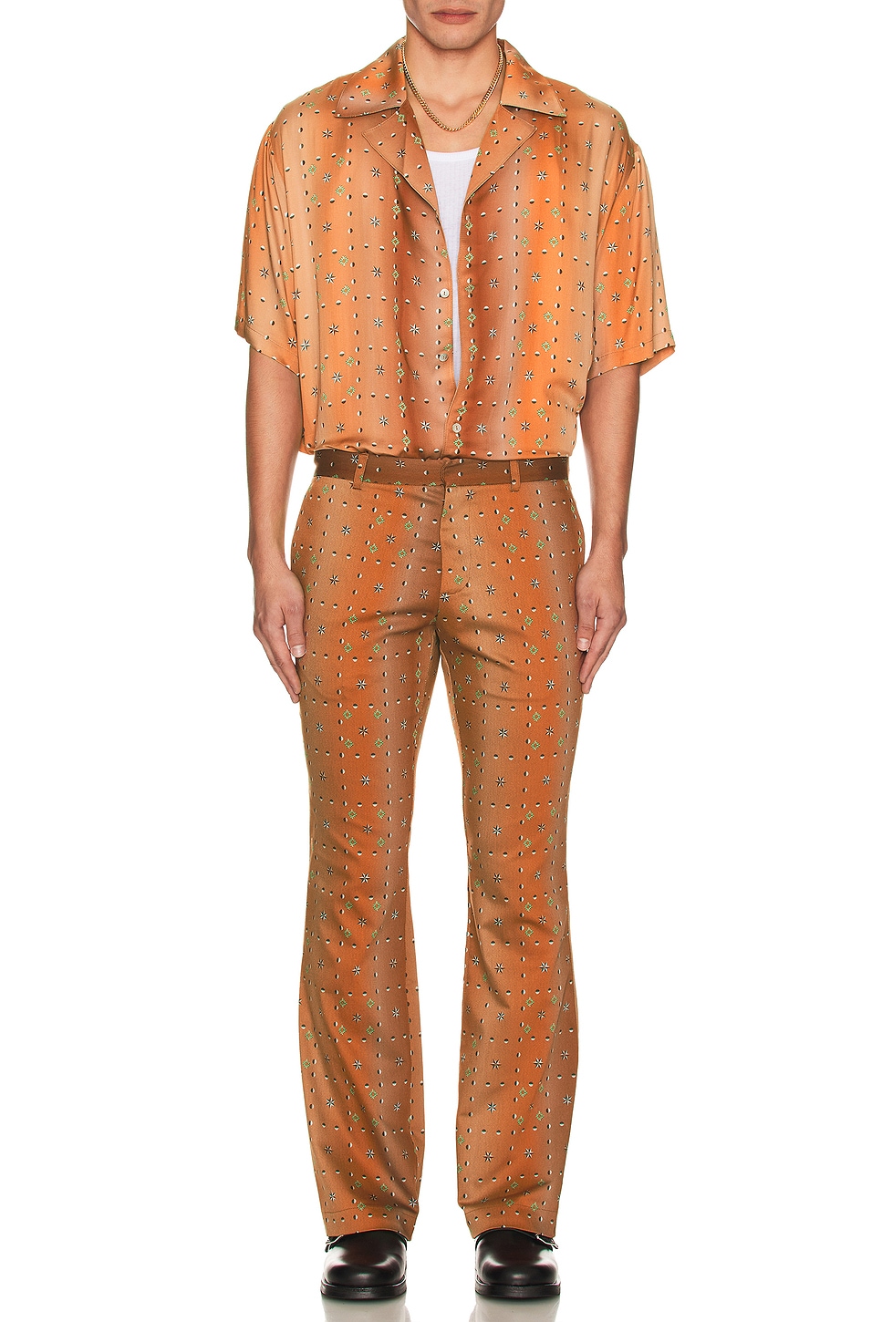 Image 1 of SIEDRES X Fwrd Resort Collar Short Sleeve Shirt in Multi