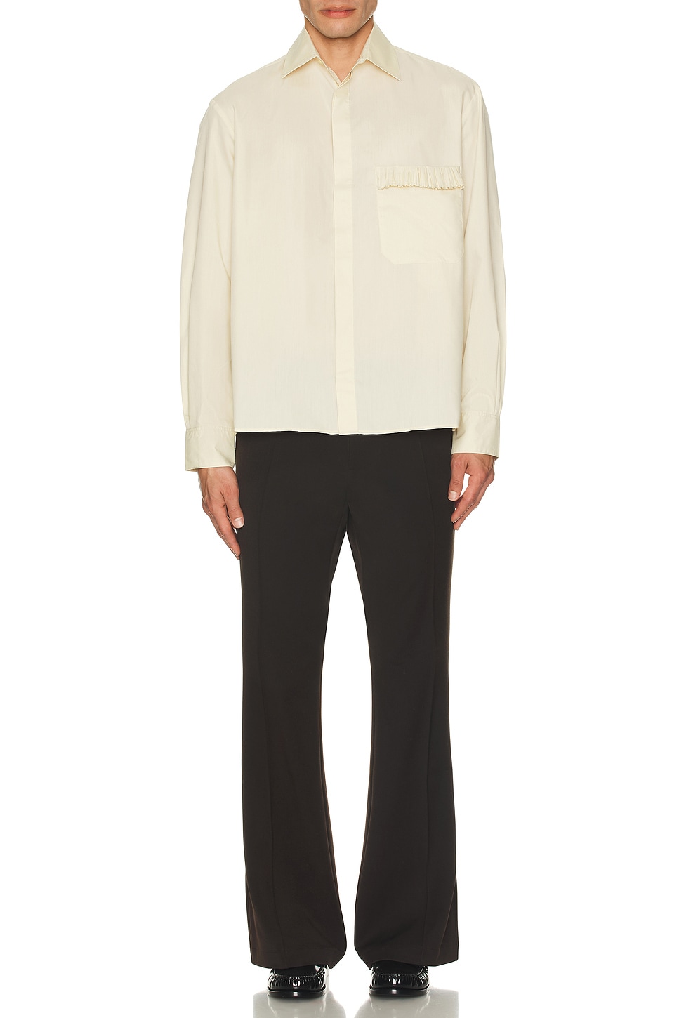 Image 1 of SIEDRES Reims Shirt in Ecru