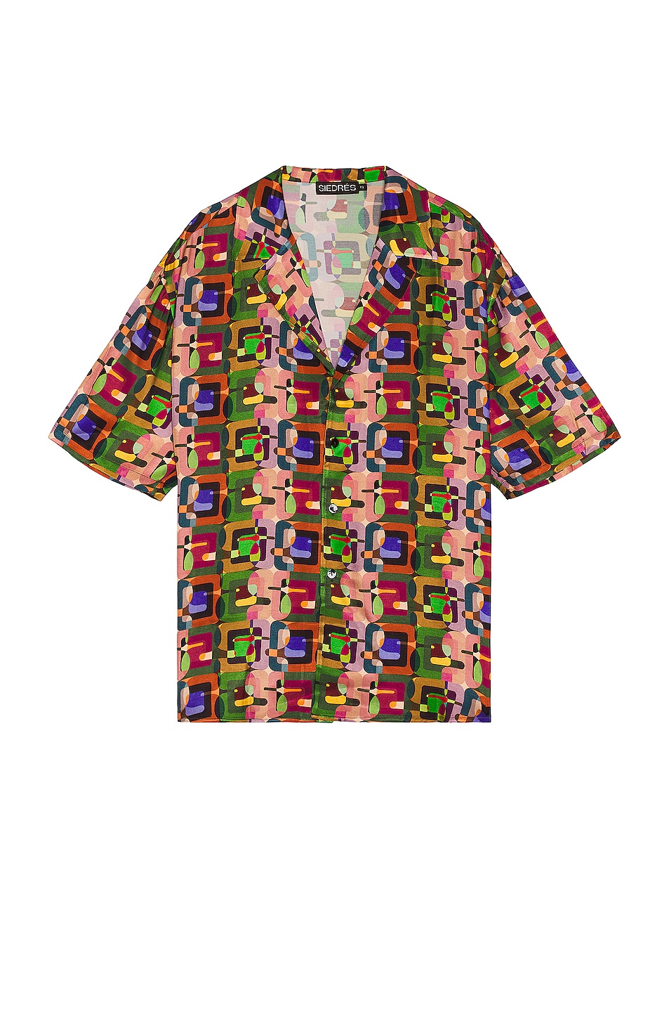 Image 1 of SIEDRES Resort Collar Shirt in Multi