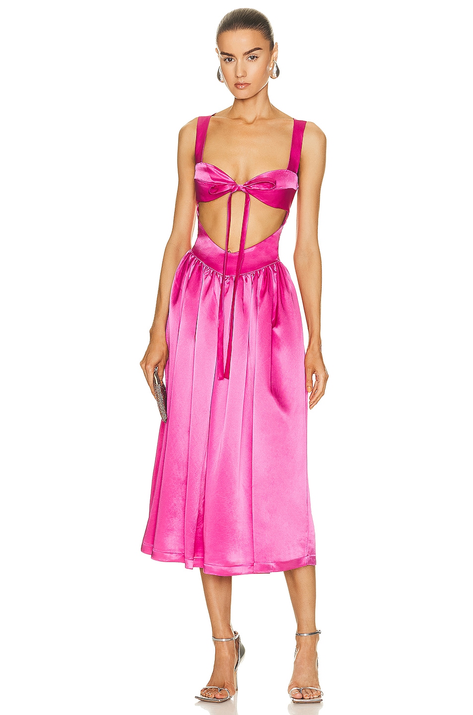 Image 1 of SIEDRES Gaia Dress in Pink
