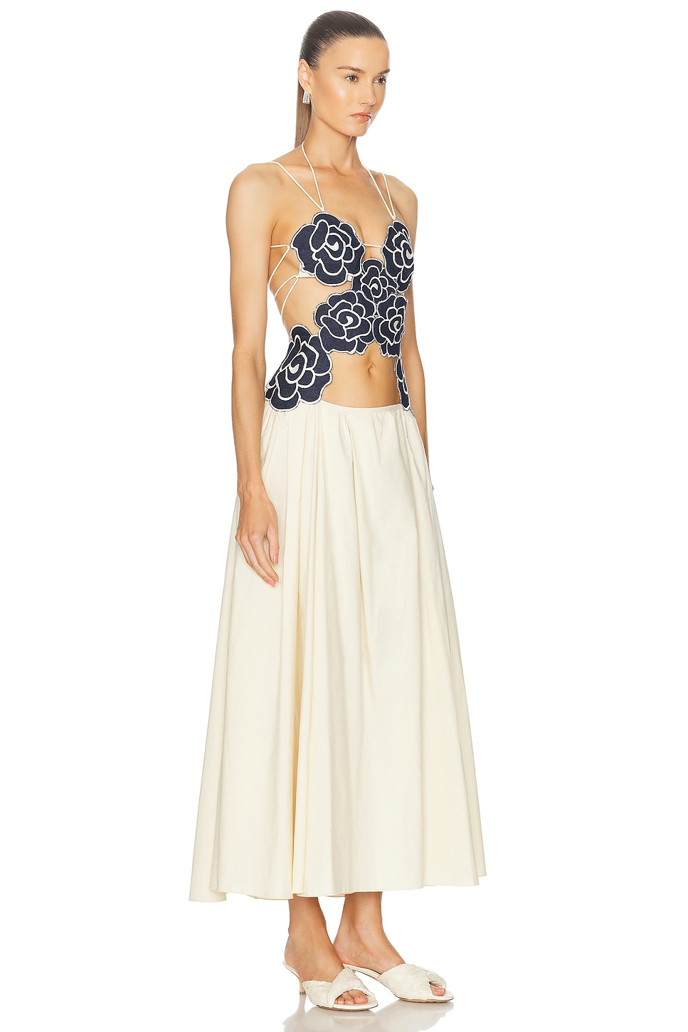 SIEDRES FOR FWRD SLEEVELESS LONG DRESS 