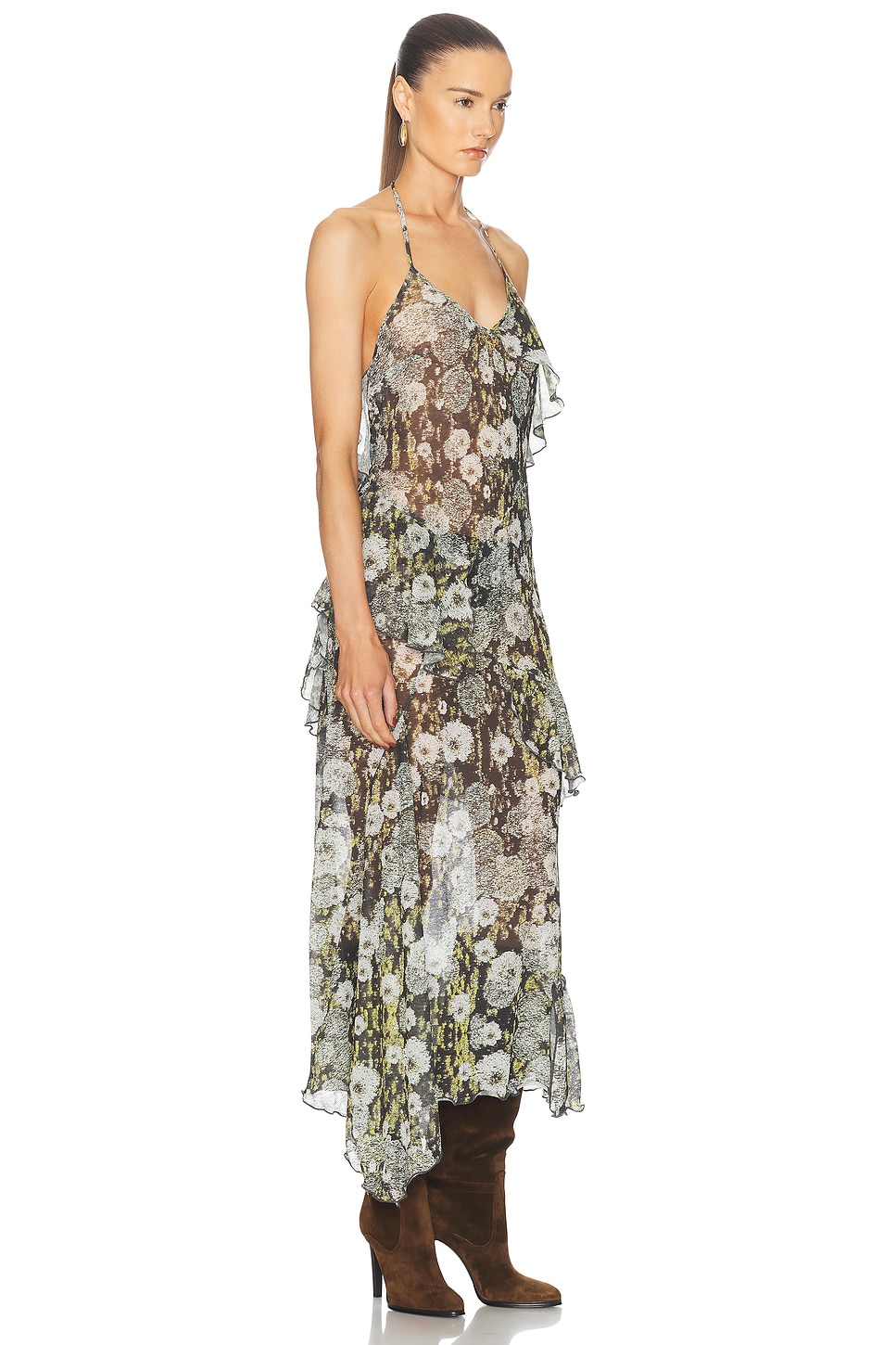 Shop Siedres Lieni Dress In Multi