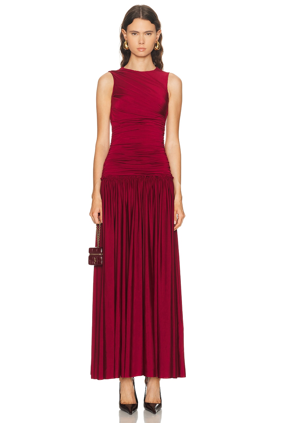Siedres For Fwrd Alina Dress In Red