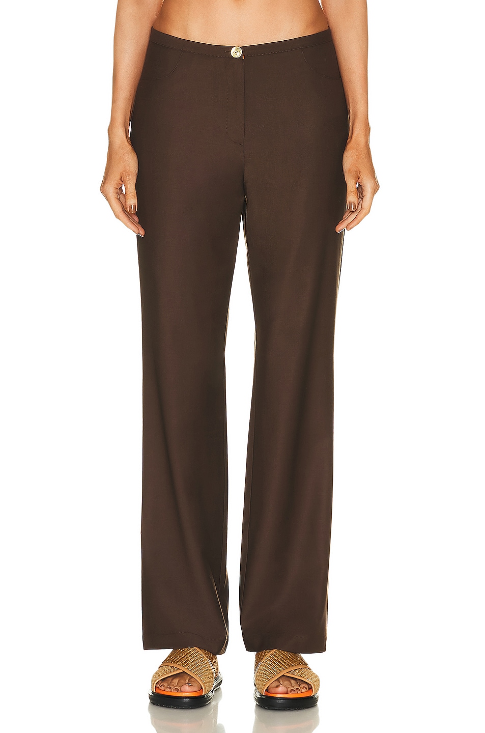 Image 1 of SIEDRES Elza Trouser in Brown