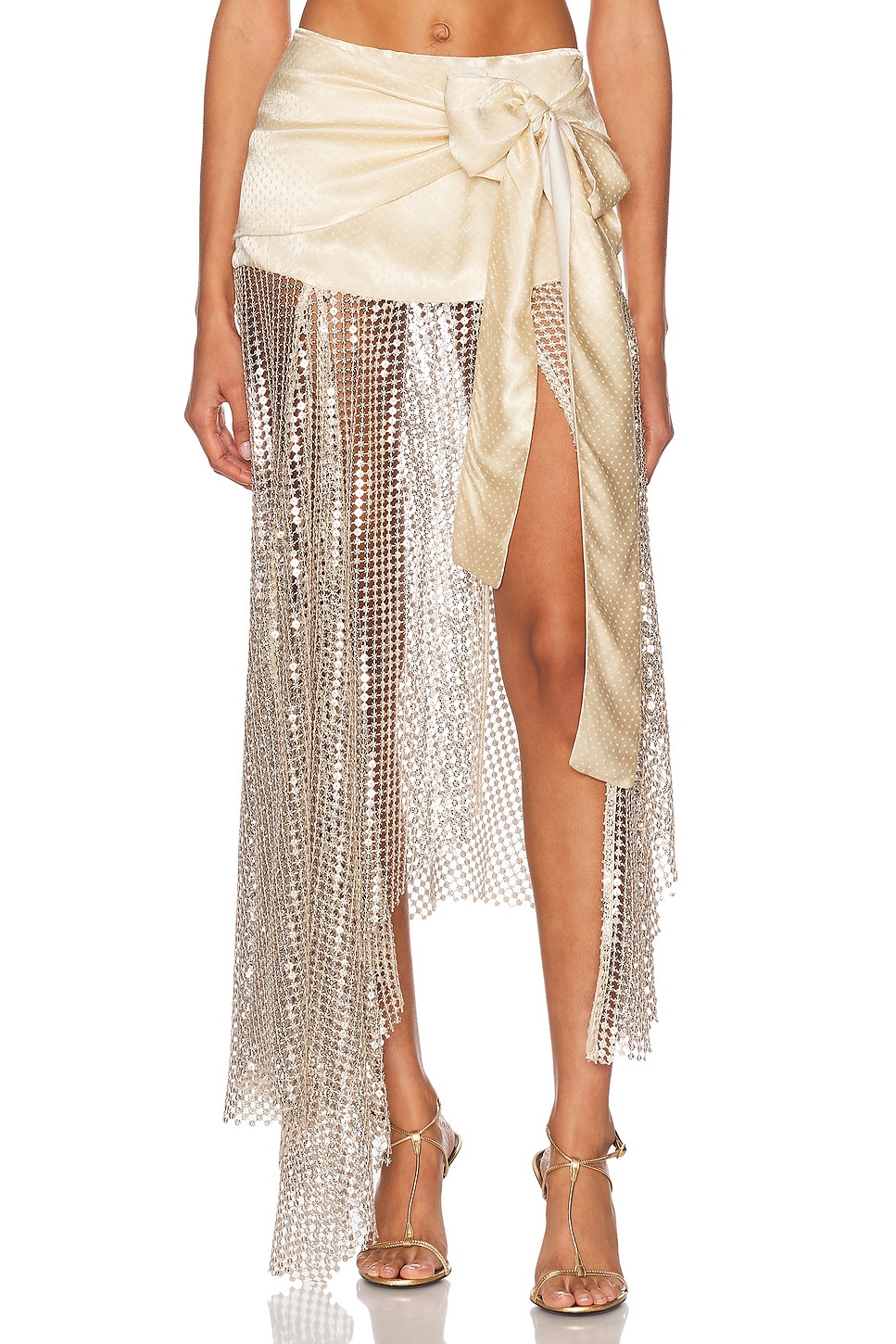 Lumier Skirt in Beige