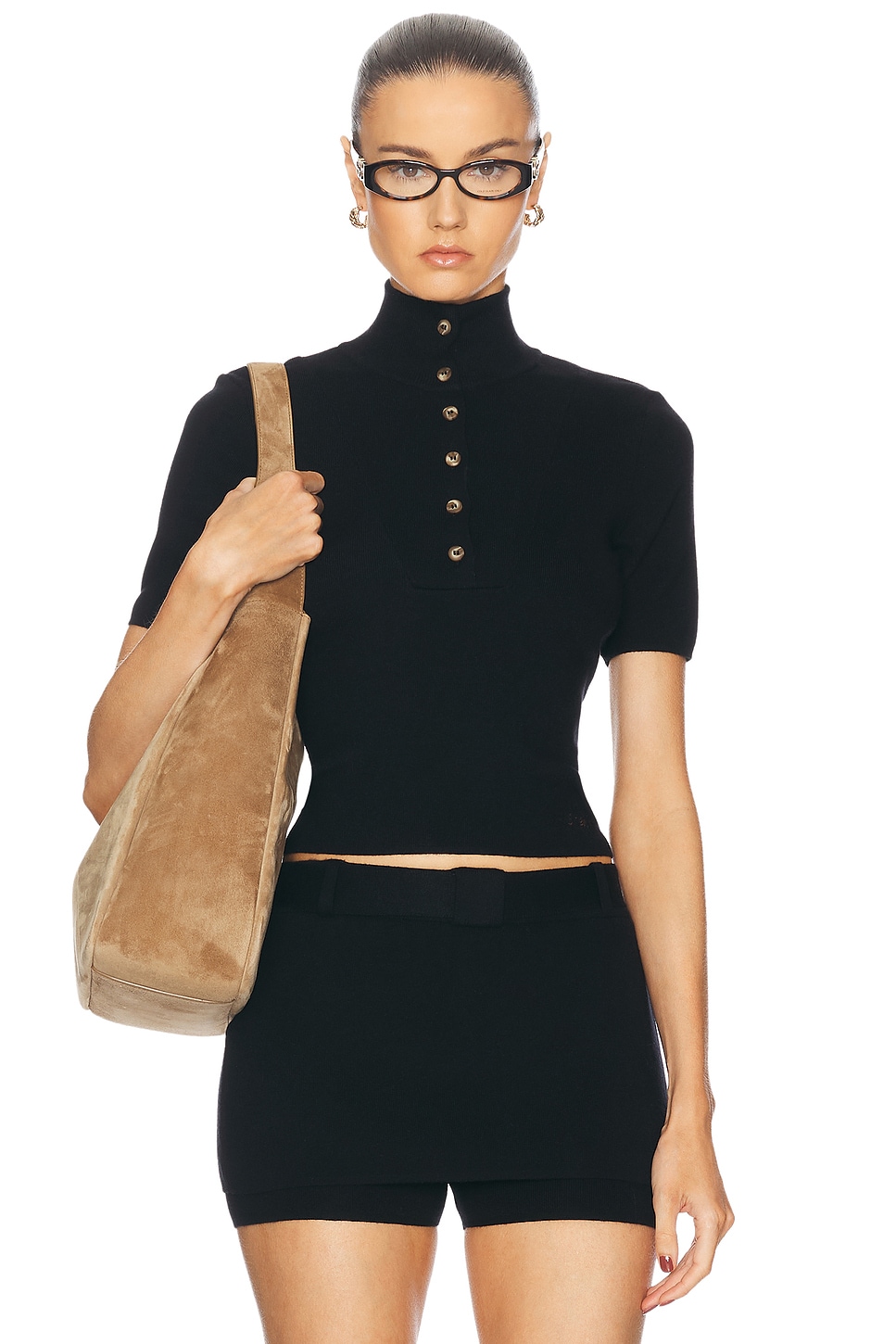 Image 1 of SIEDRES Nidas Top in Black