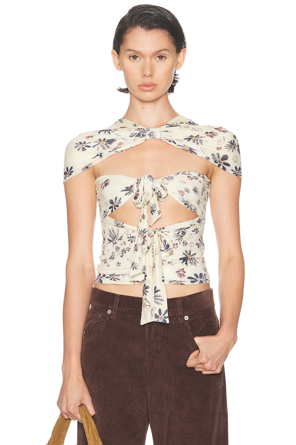 Siedres Chiler Top In White