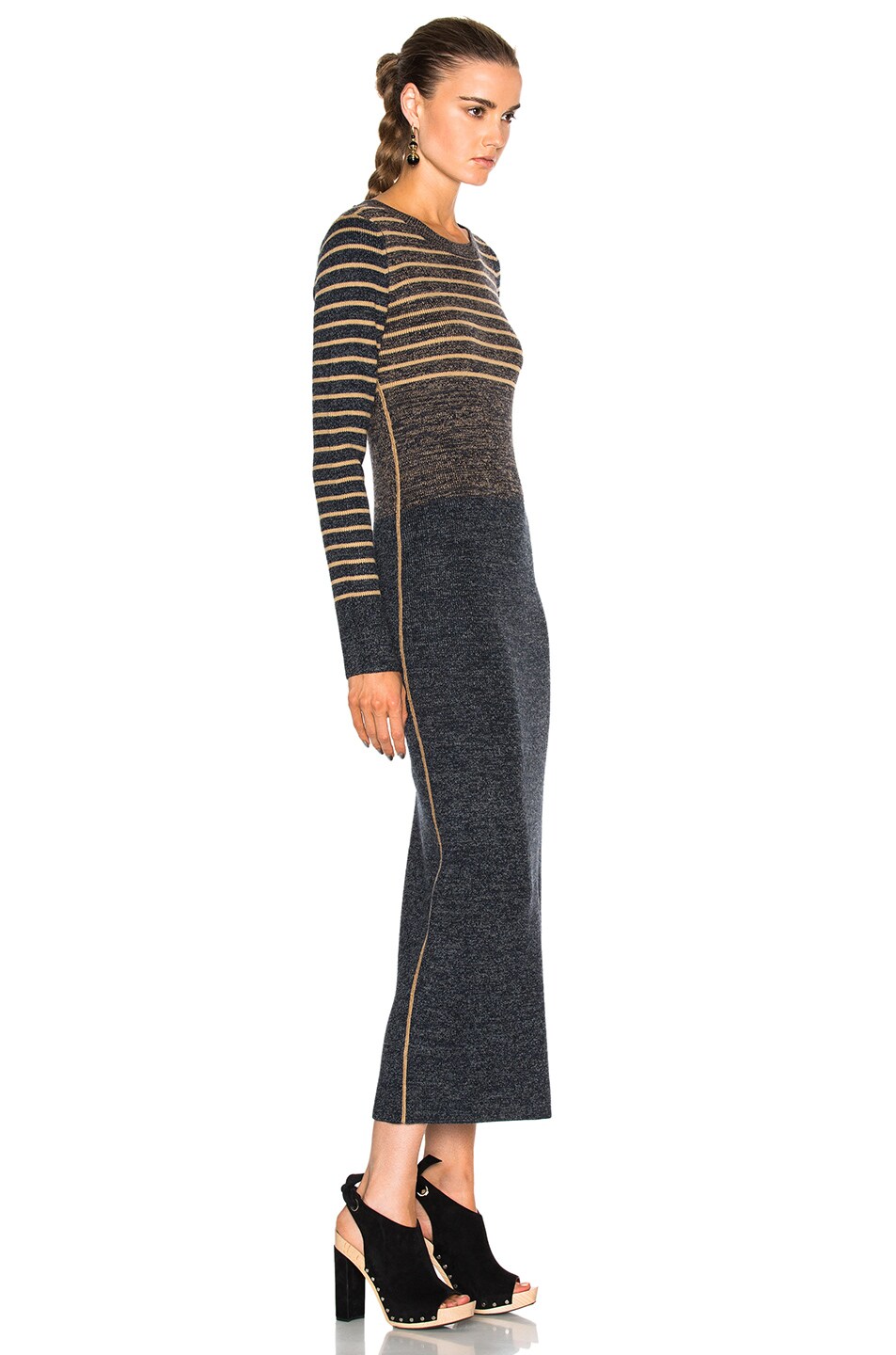 See By Chloe Sweater Dress In Faon Fwrd Image 3 Of See By Chloe Sweater Dress In Faon