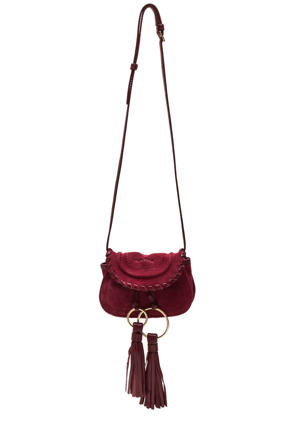 Image 1 of See By Chloe Mini Shoulder Bag in Grape