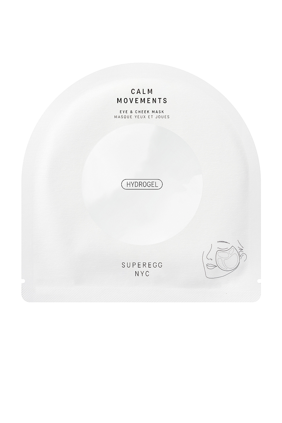 Calm Movements Eye & Cheek Mask Pack Of 5 in Beauty: NA