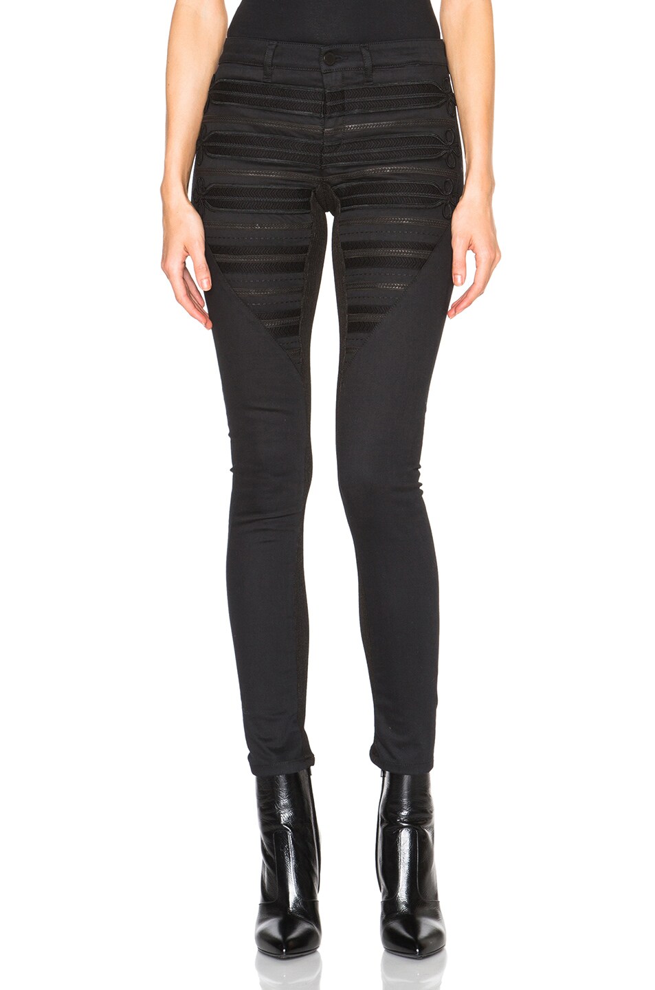 Image 1 of Superfine Jimi Jeans in Black