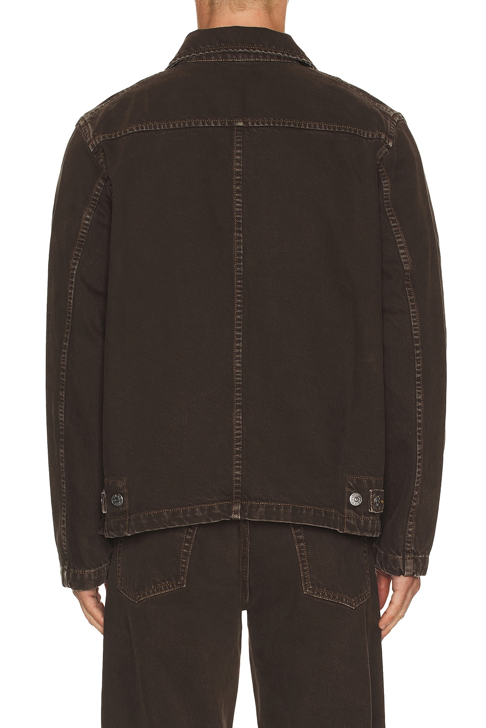 Sunflower Worker Jacket In Brown
