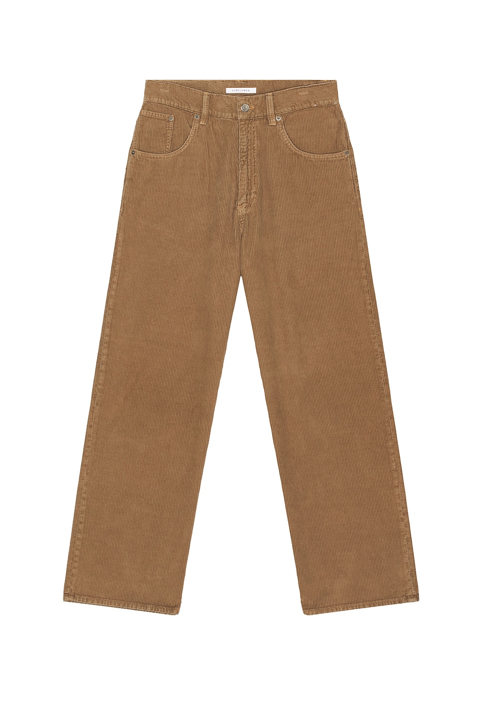 Image 1 of Sunflower Super Wide Trousers in Taupe