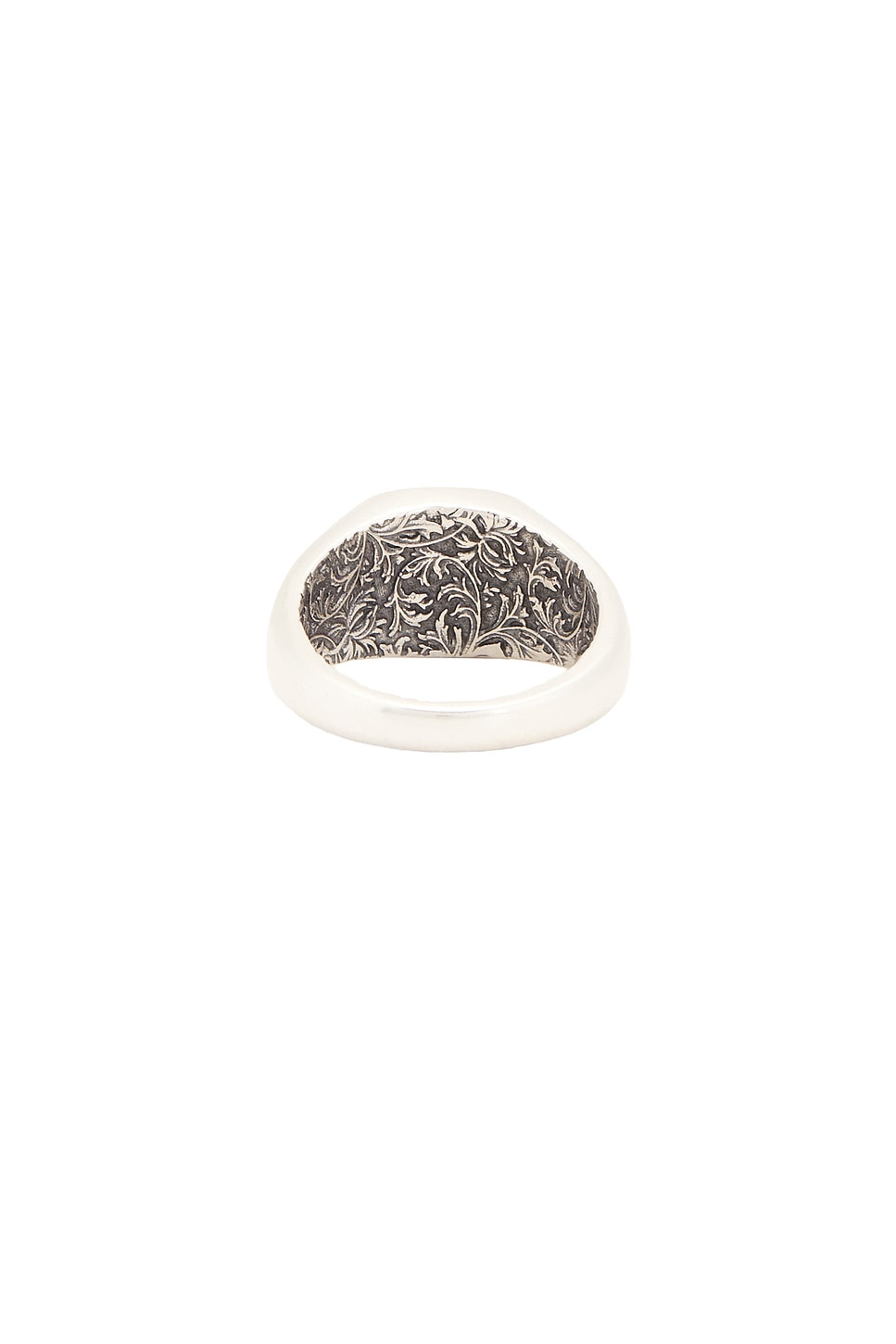 Shop Serge De Nimes Secret Garden Ring In Silver