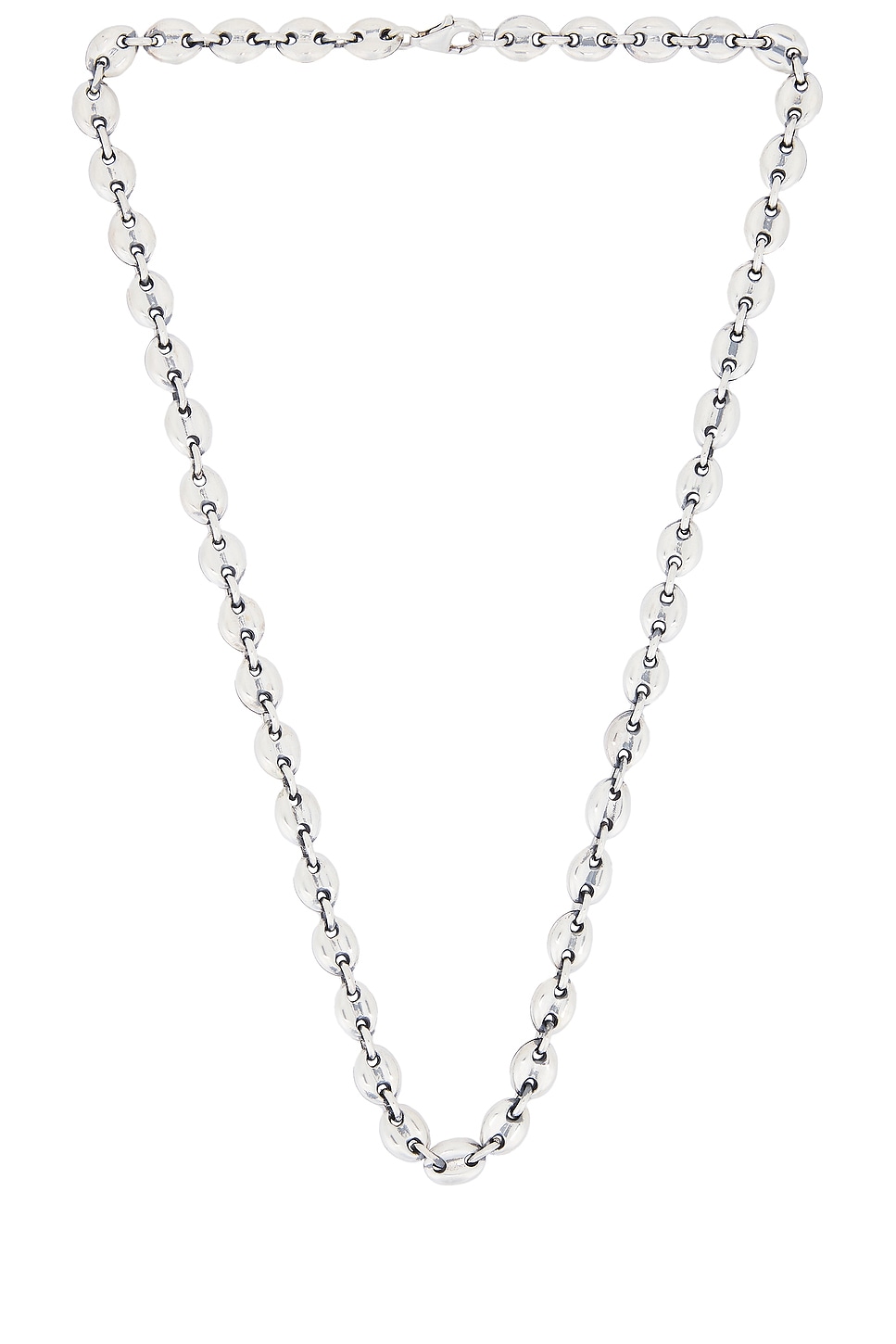 Shop Serge De Nimes Mariner Chain Necklace In Silver