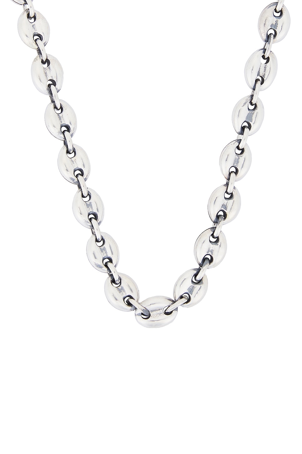 Shop Serge De Nimes Mariner Chain Necklace In Silver