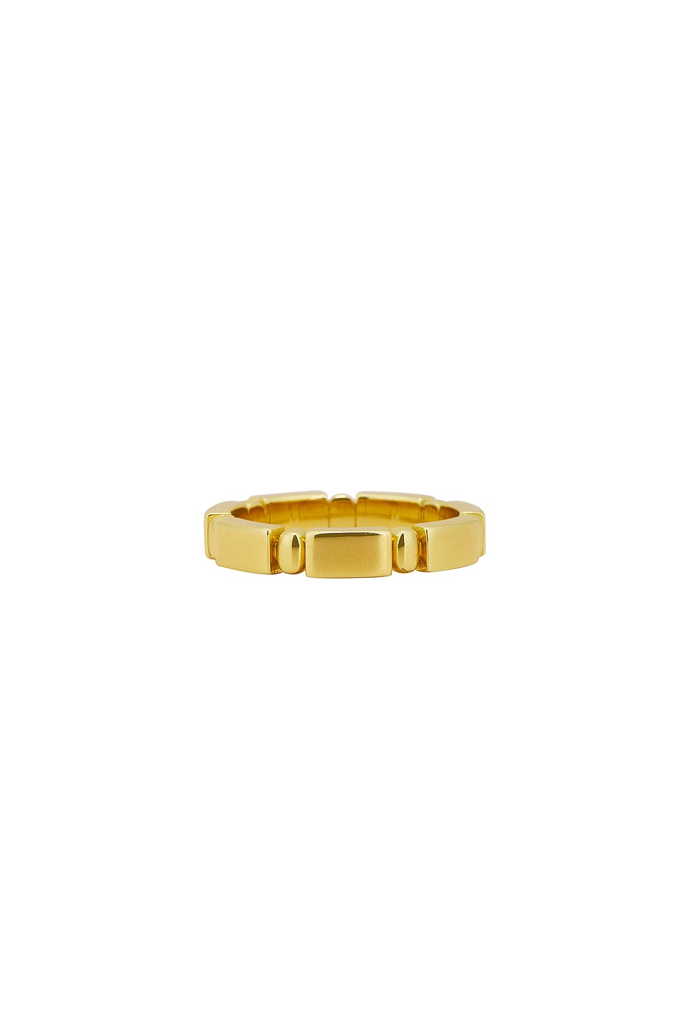 Cornet Ring in Metallic Gold