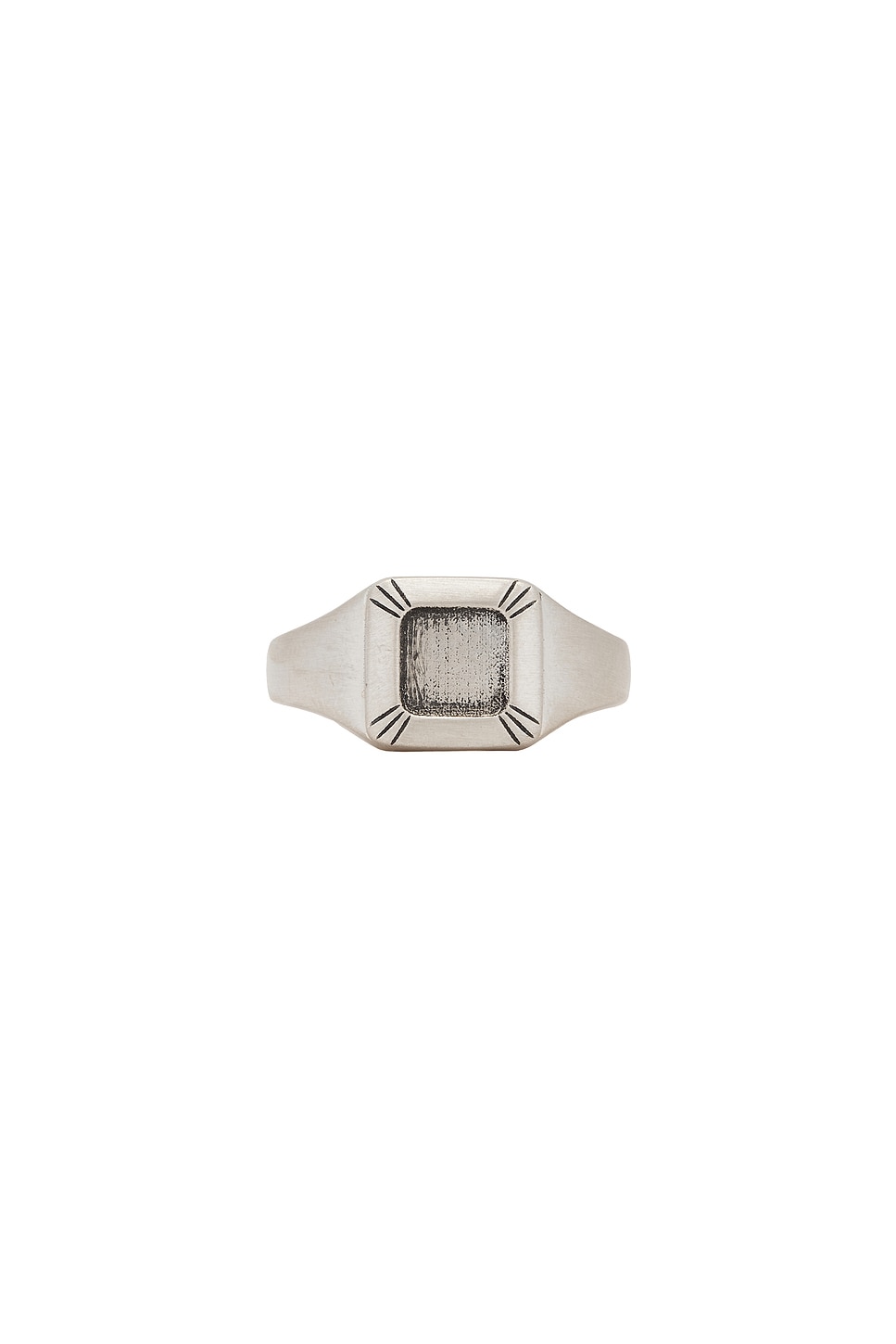 Atrium Ring in Metallic Silver