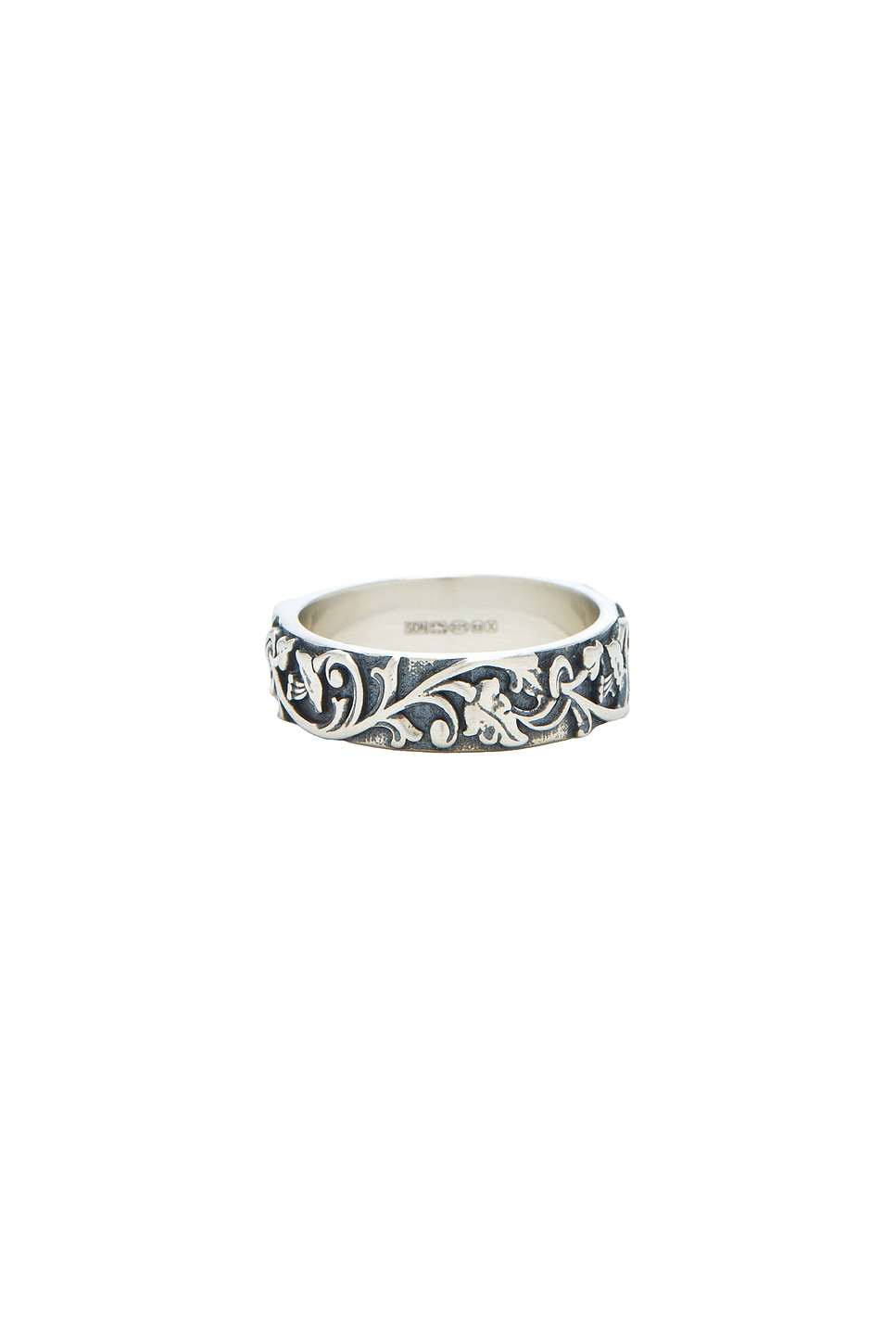 Pergola Ring in Metallic Silver