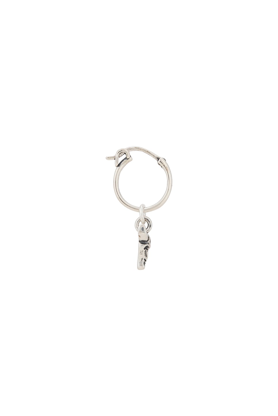 Serge De Nimes Bull Earring In Silver