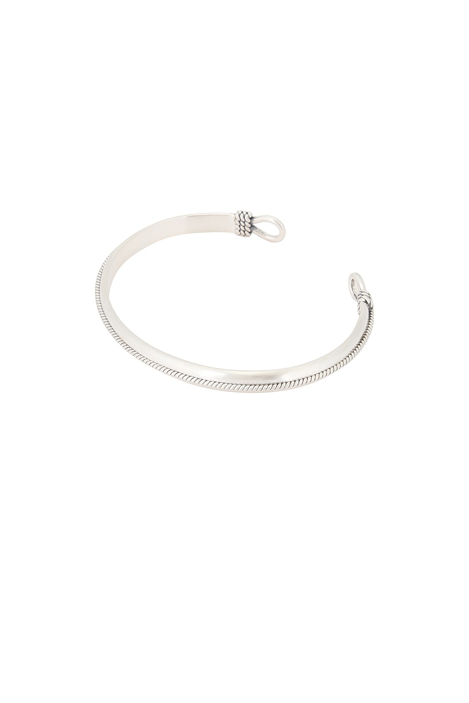 Serge De Nimes Lasso Bangle In Silver