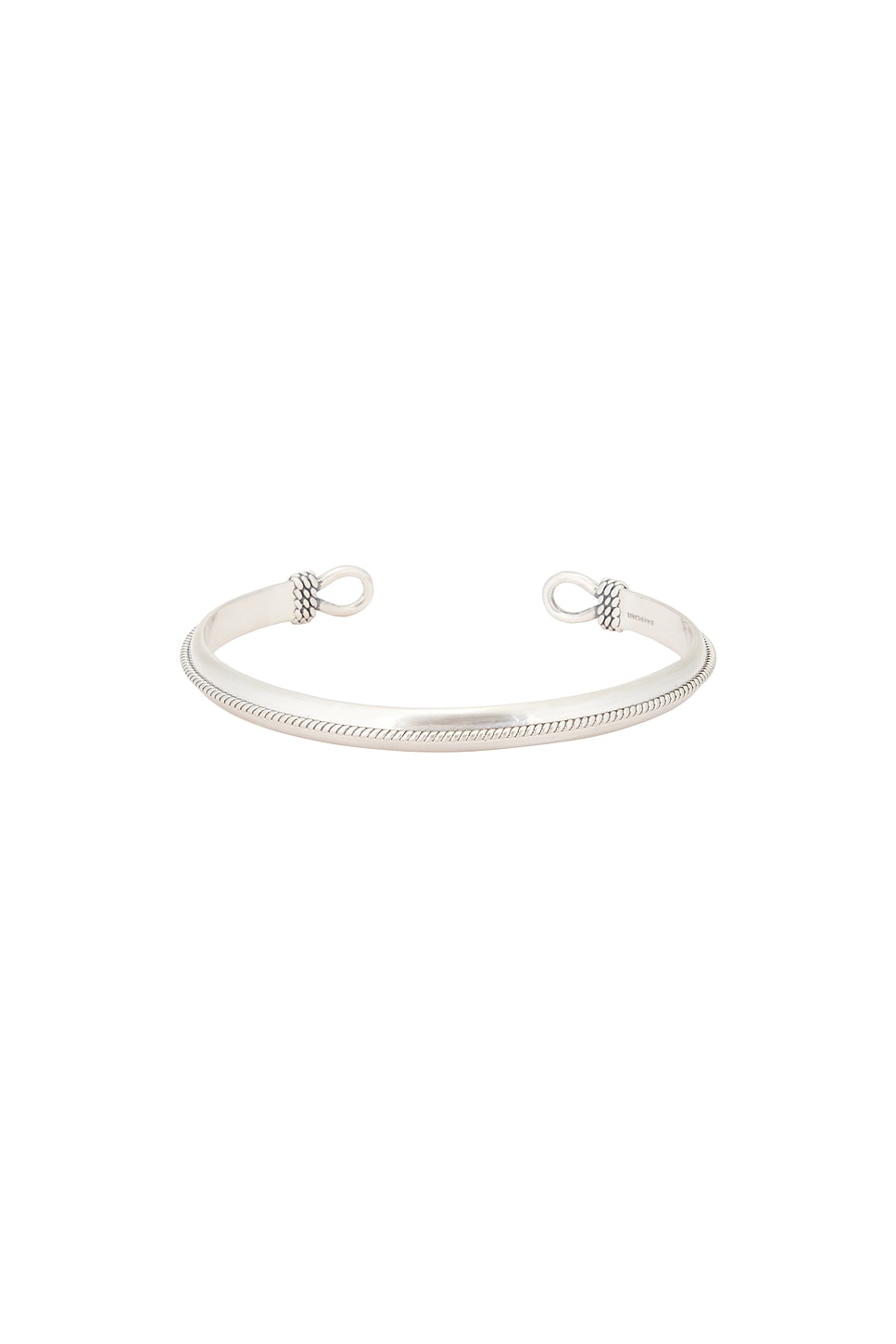 Serge De Nimes Lasso Bangle In Silver