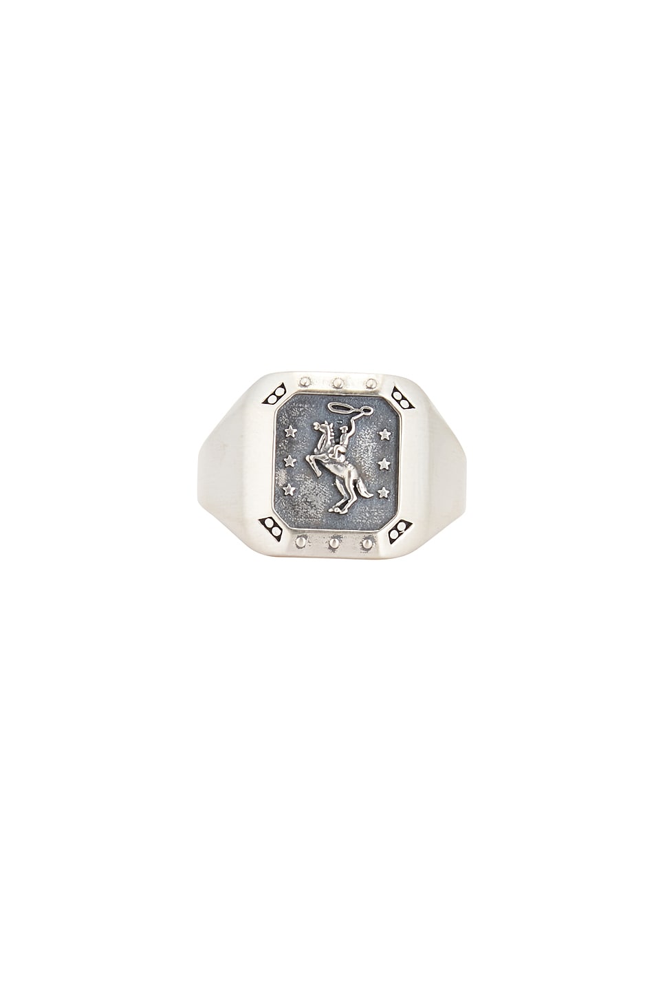 Image 1 of Serge de Nimes Rodeo Ring in Silver