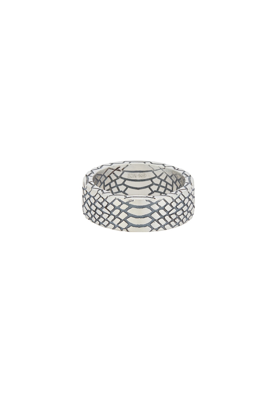 Image 1 of Serge de Nimes Snake Ring in Silver