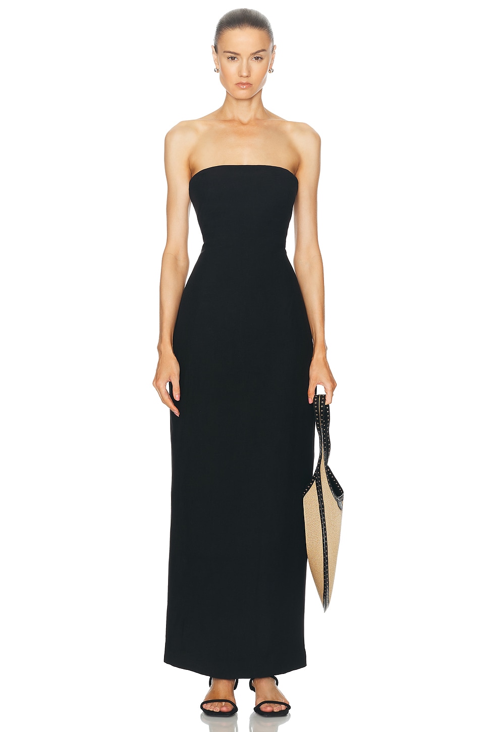 Image 1 of St. Agni Column Dress in Black