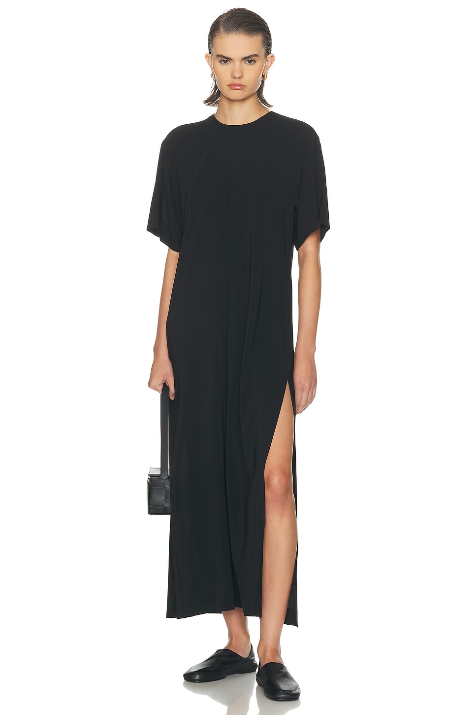 Image 1 of St. Agni Relaxed Tee Dress in Black