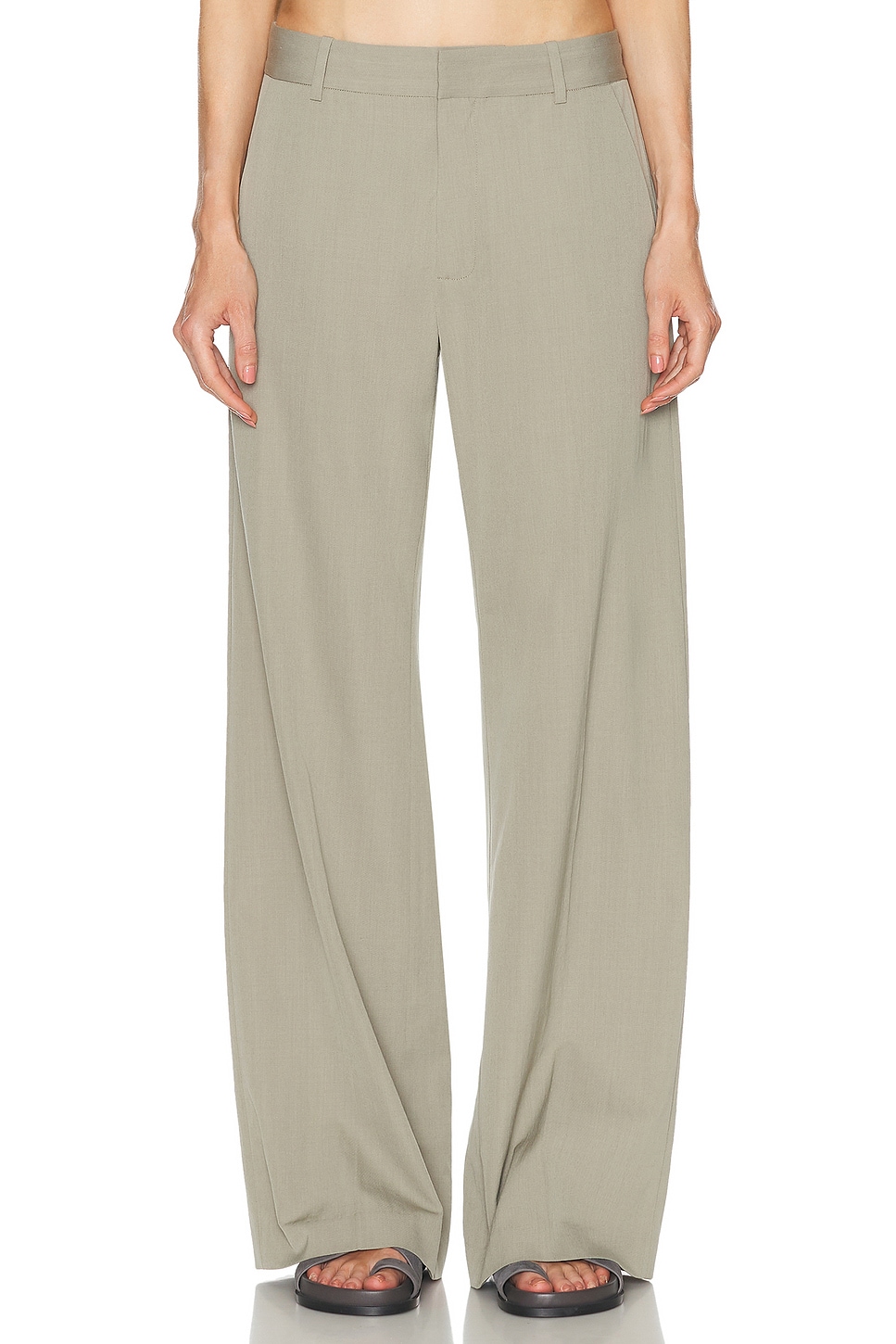 Image 1 of St. Agni Carter Trouser in Moss Grey