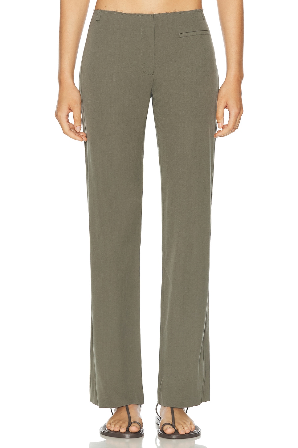 Image 1 of St. Agni Edge Pant in Smokey Olive