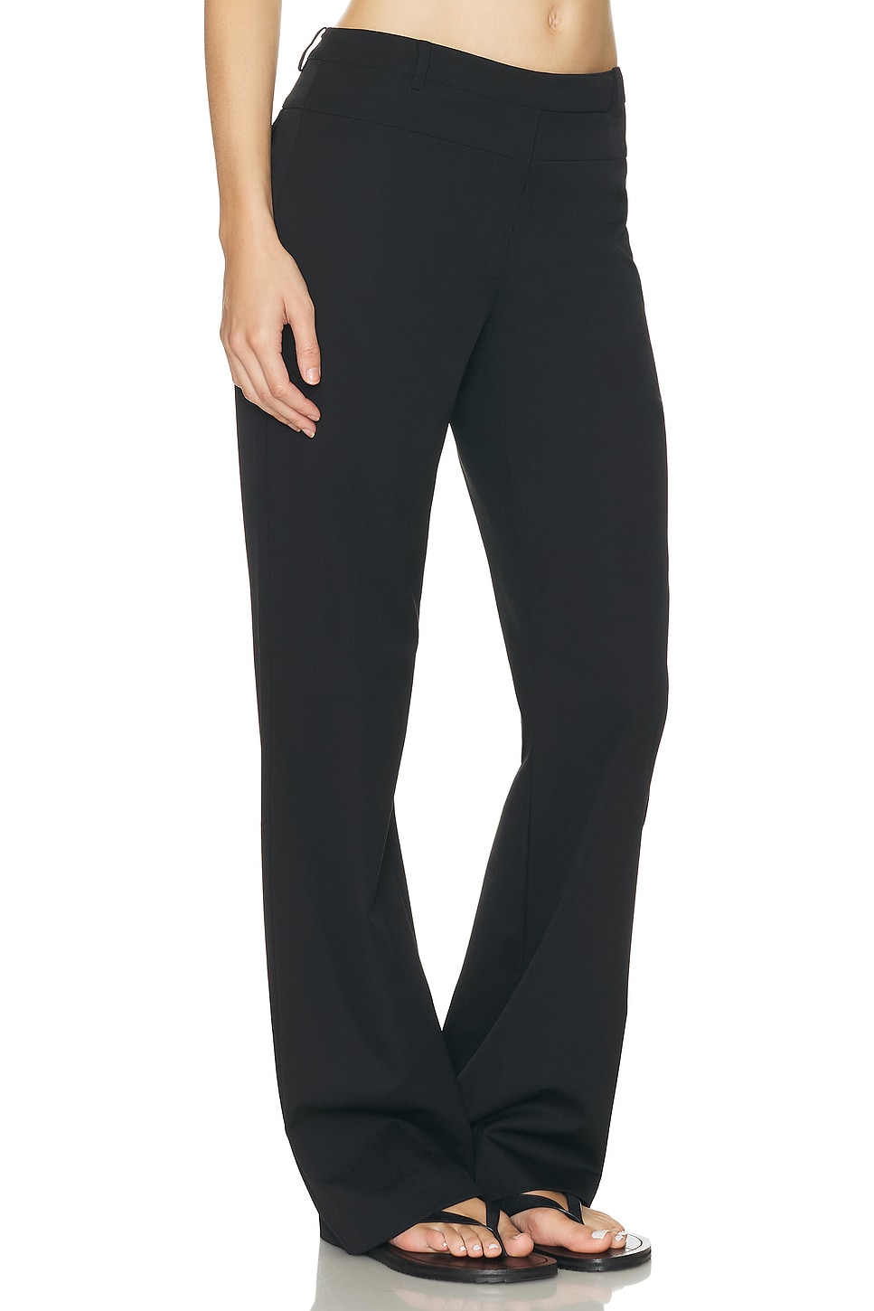 St Agni 90s Splice Panelled Pant In Black