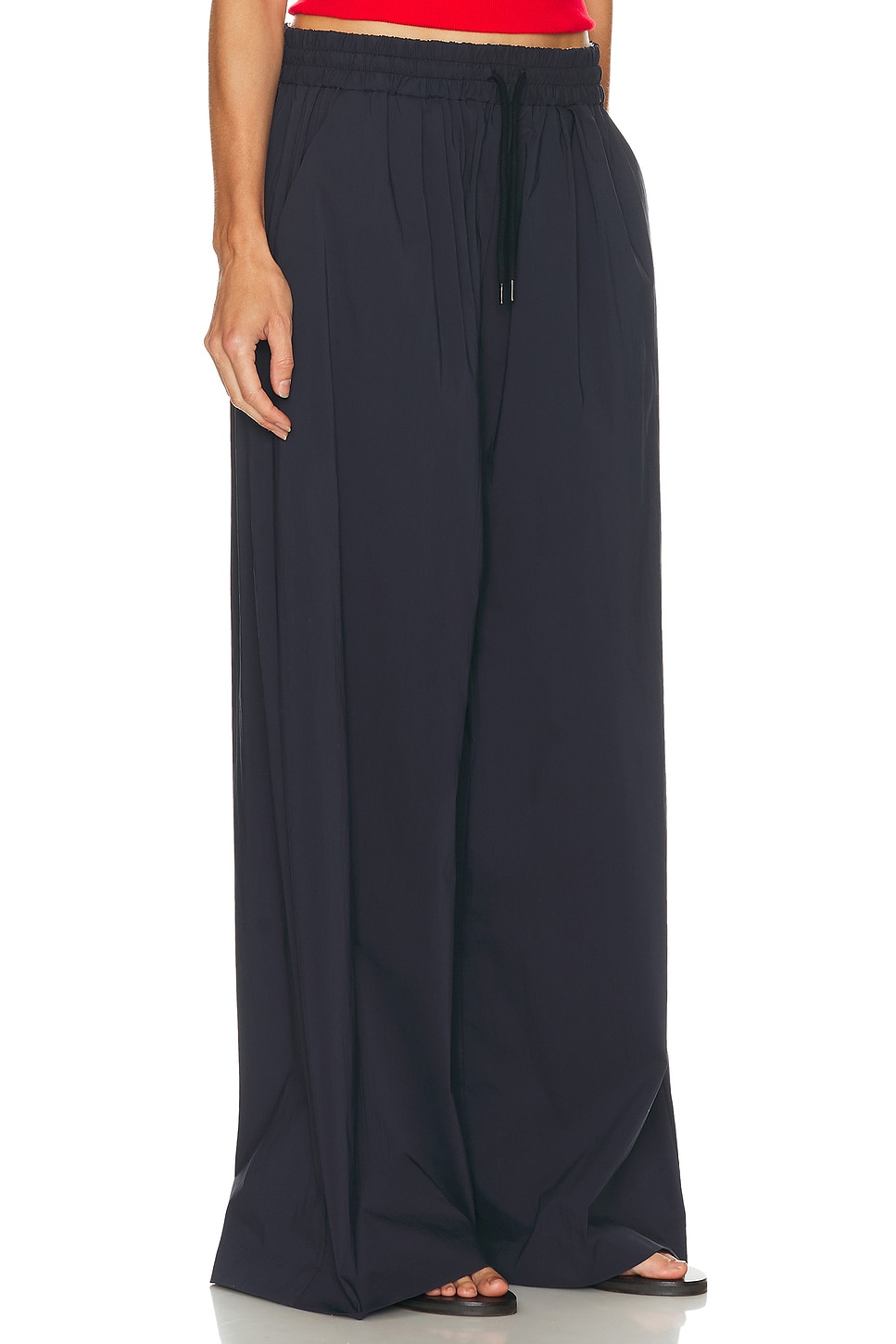 St Agni Everyday Drawstring Pant In Blue