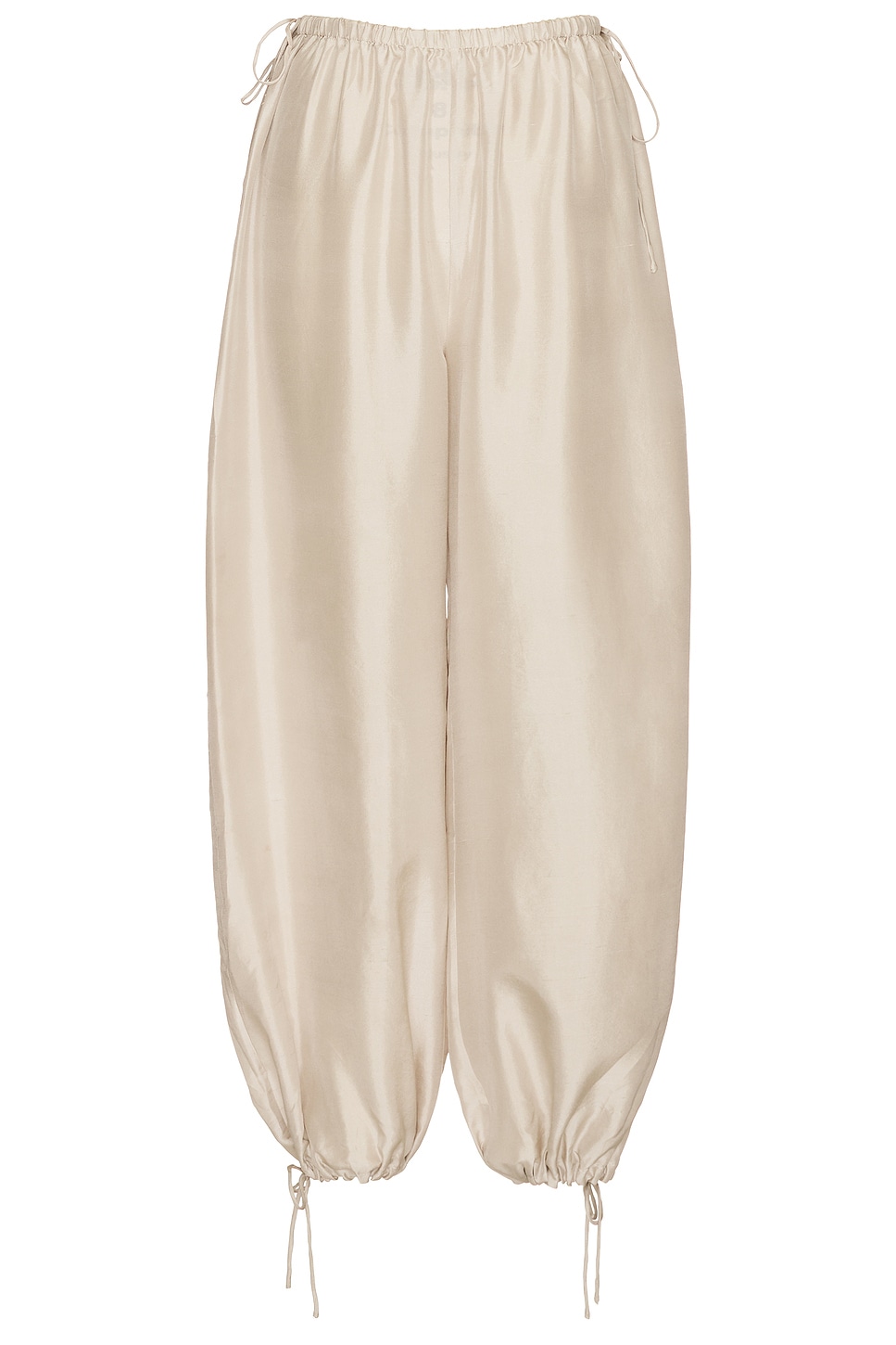 Silk Adjustable Balloon Pant