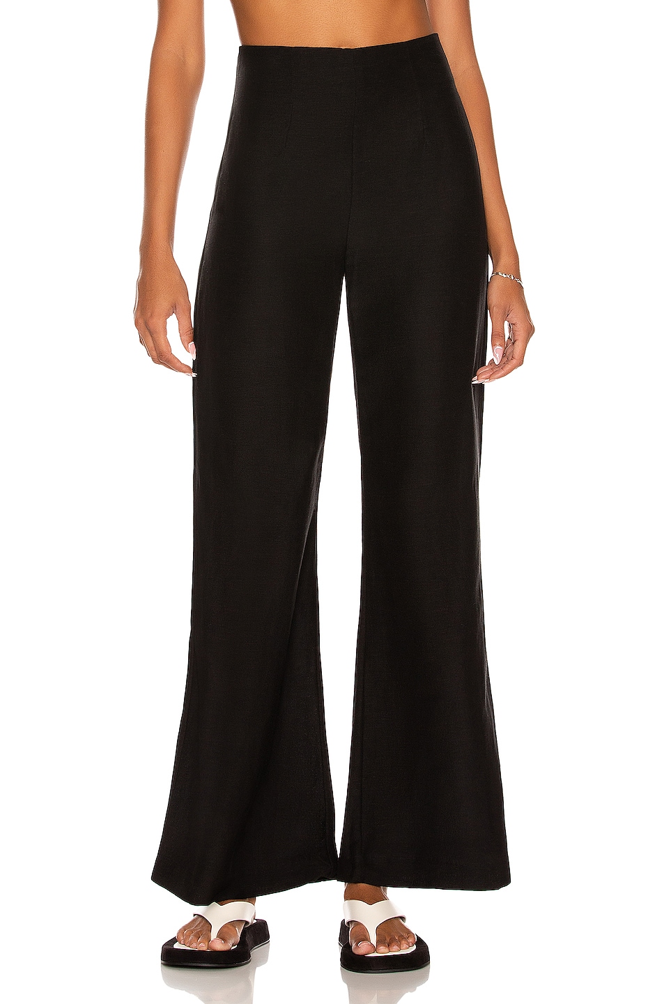 Image 1 of St. Agni Amo Trousers in Black