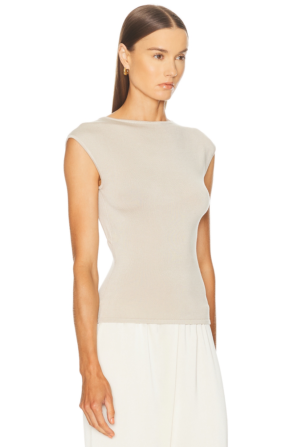 St. Agni Sculpted Ballet Knit Top thumbnail