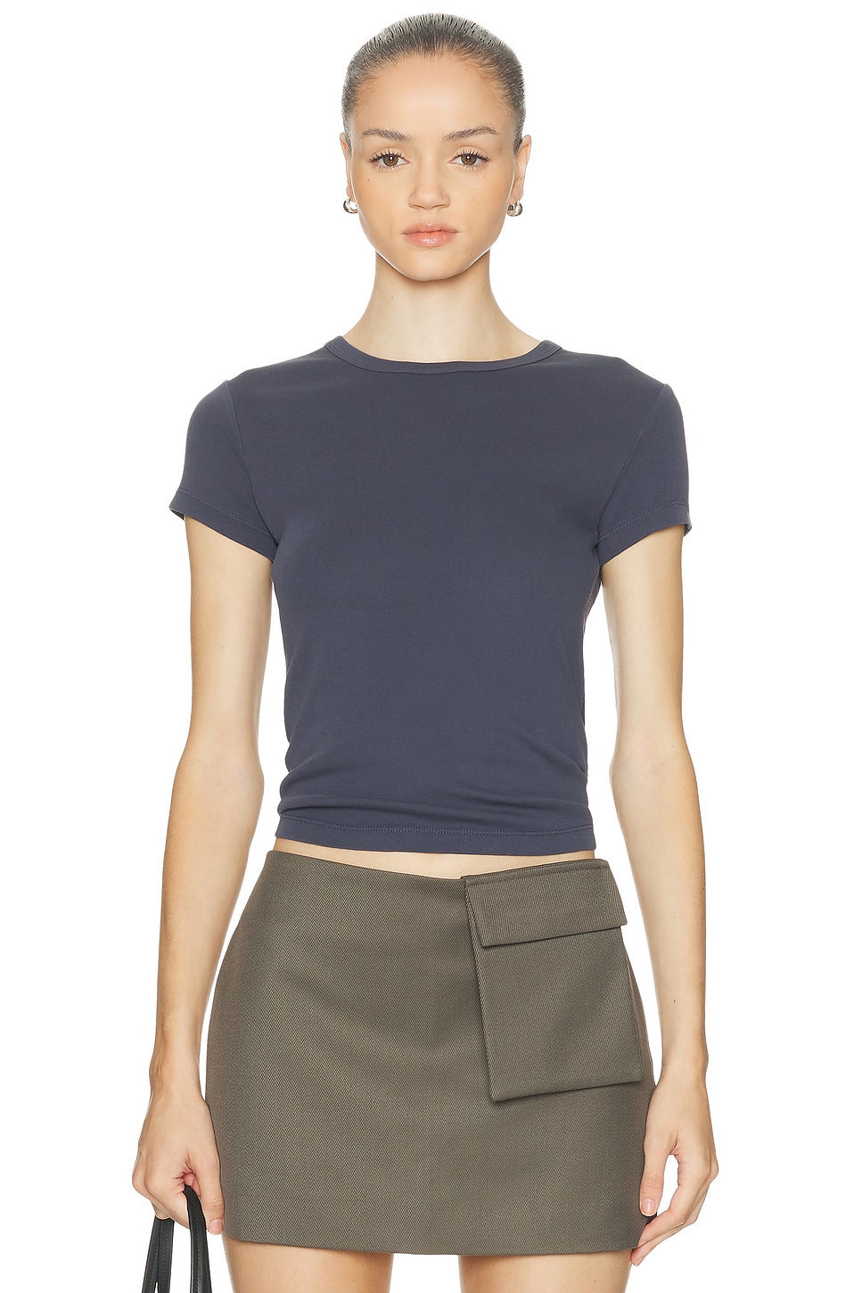 Image 1 of St. Agni Organic Cotton Baby Tee in Storm
