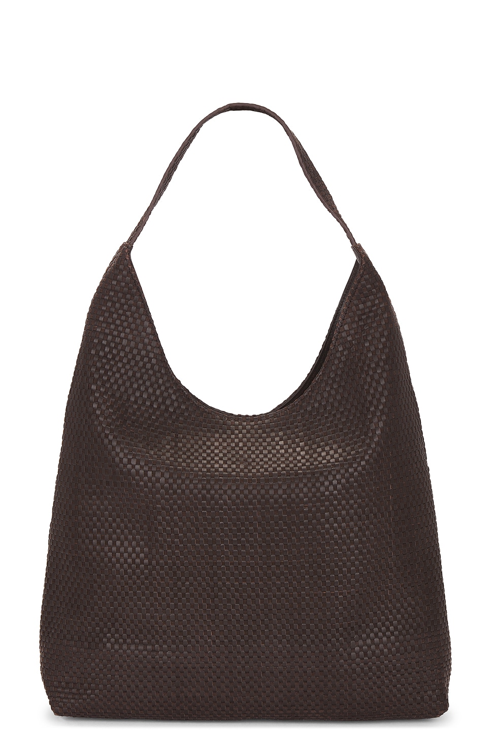 St Agni Lattice Weave Large Tote Bag In Brown