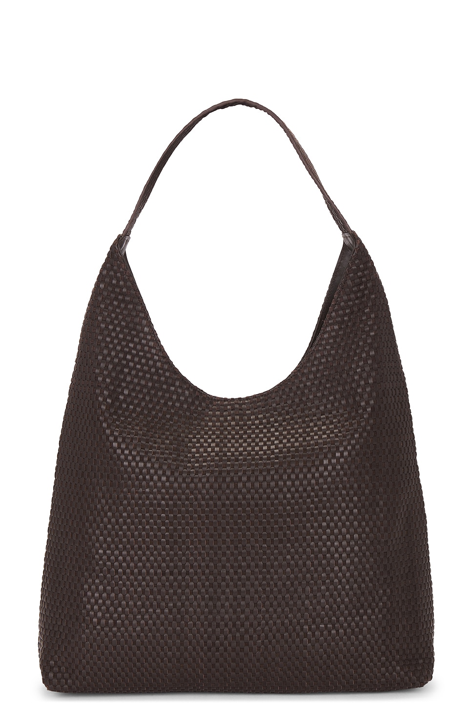 St Agni Lattice Weave Large Tote Bag In Brown