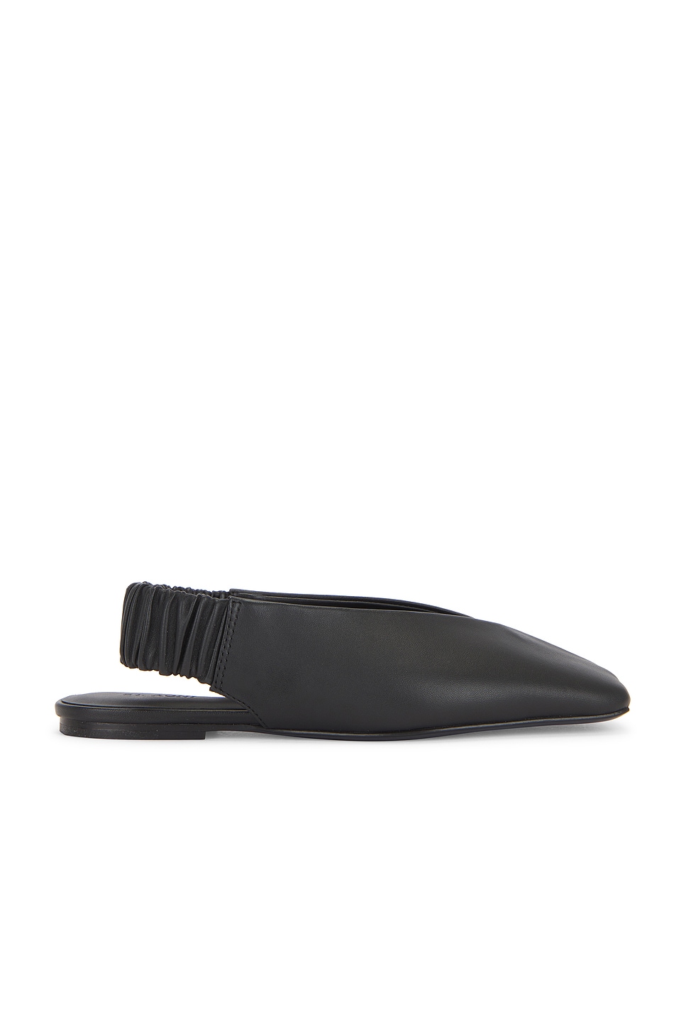 Image 1 of St. Agni Envelope Sling Back Flat in Black