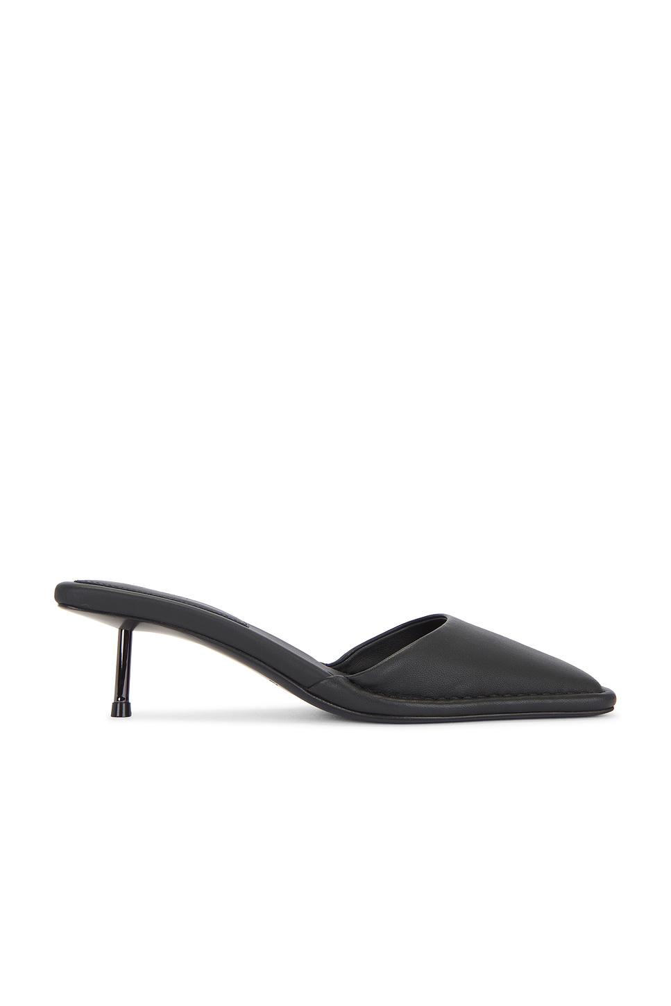 Image 1 of St. Agni Soft Square Toe Heel in Black