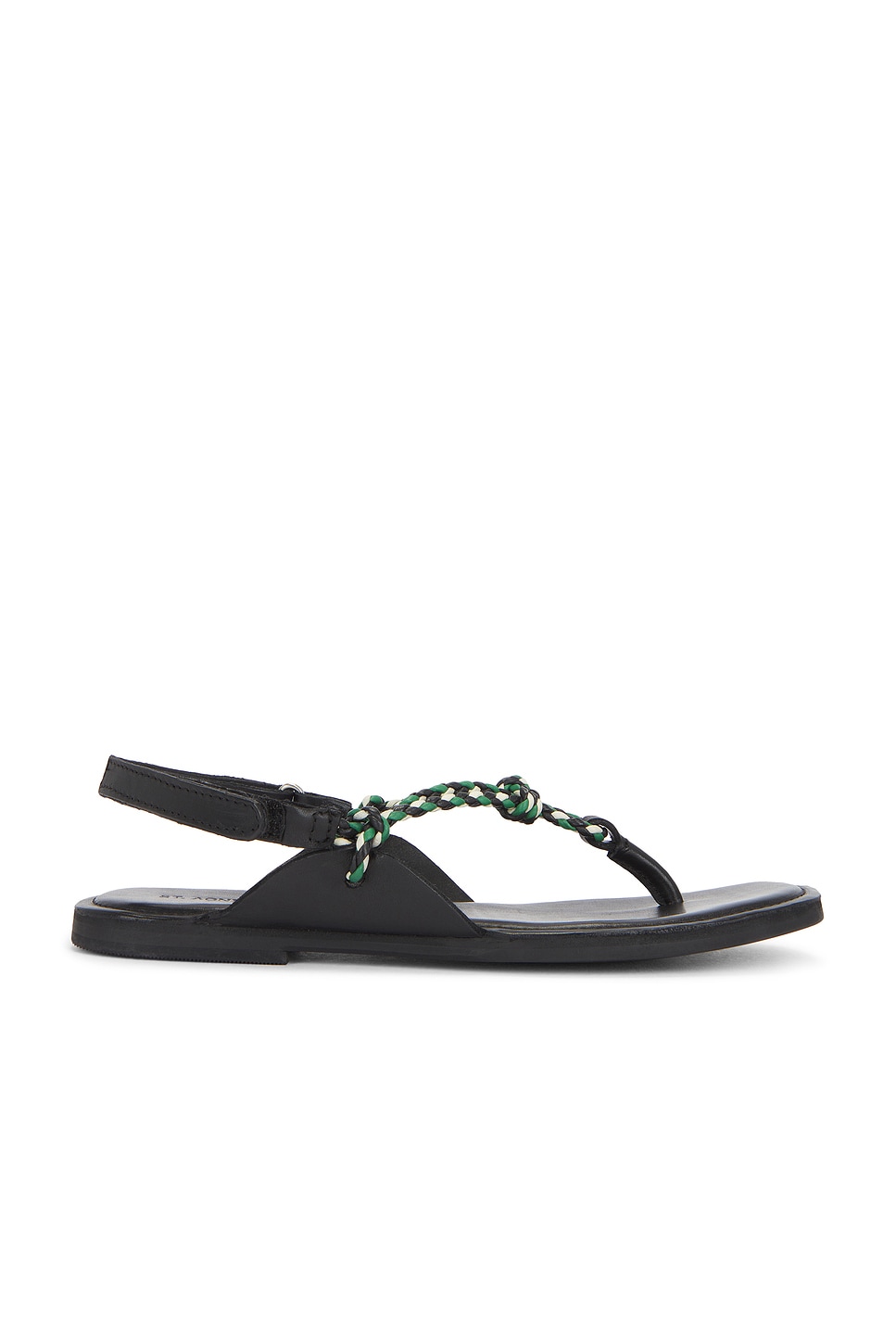 Image 1 of St. Agni Woven Rope Sandal in Verde