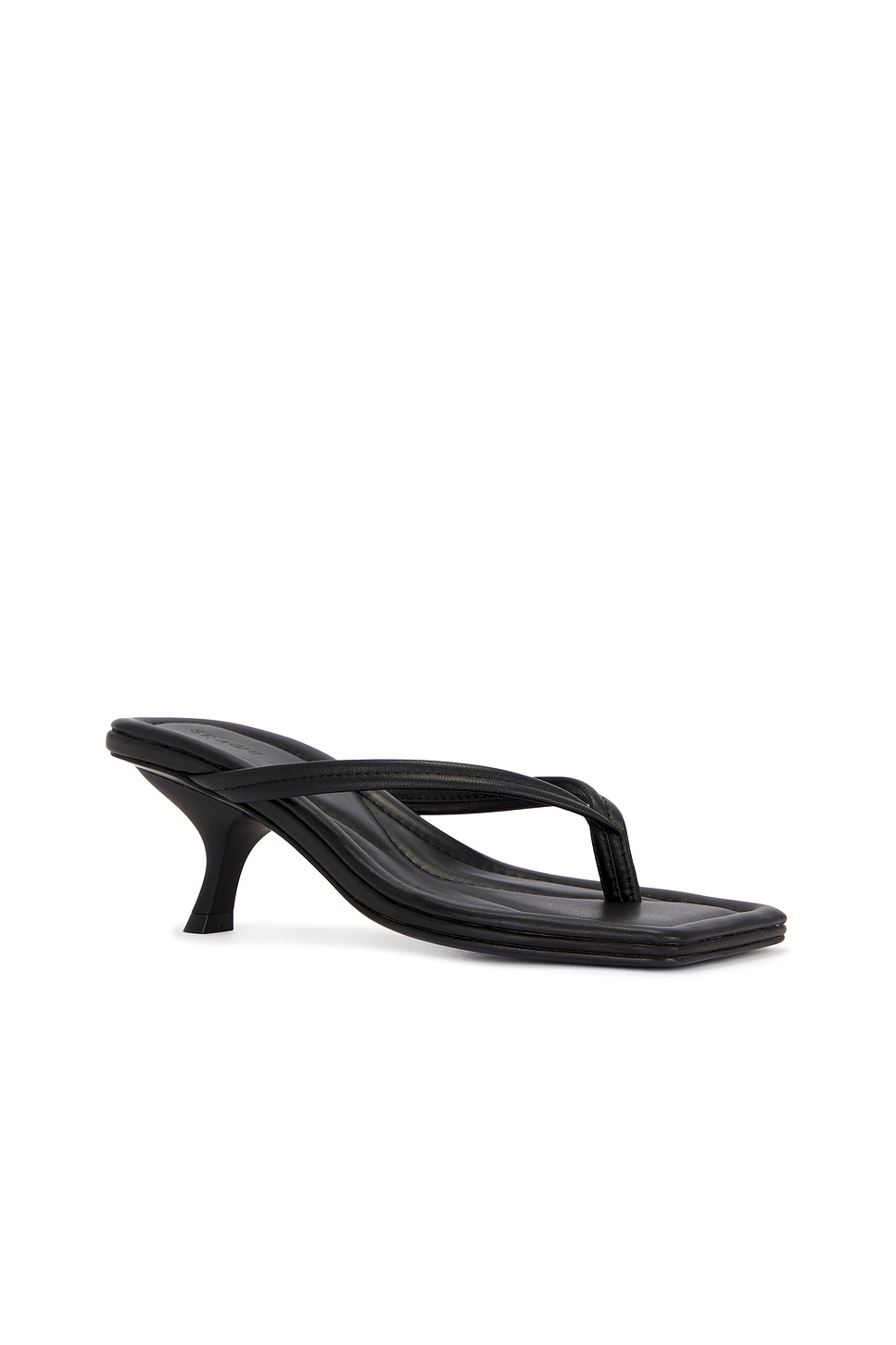 St Agni Thong Detail Heel In Black