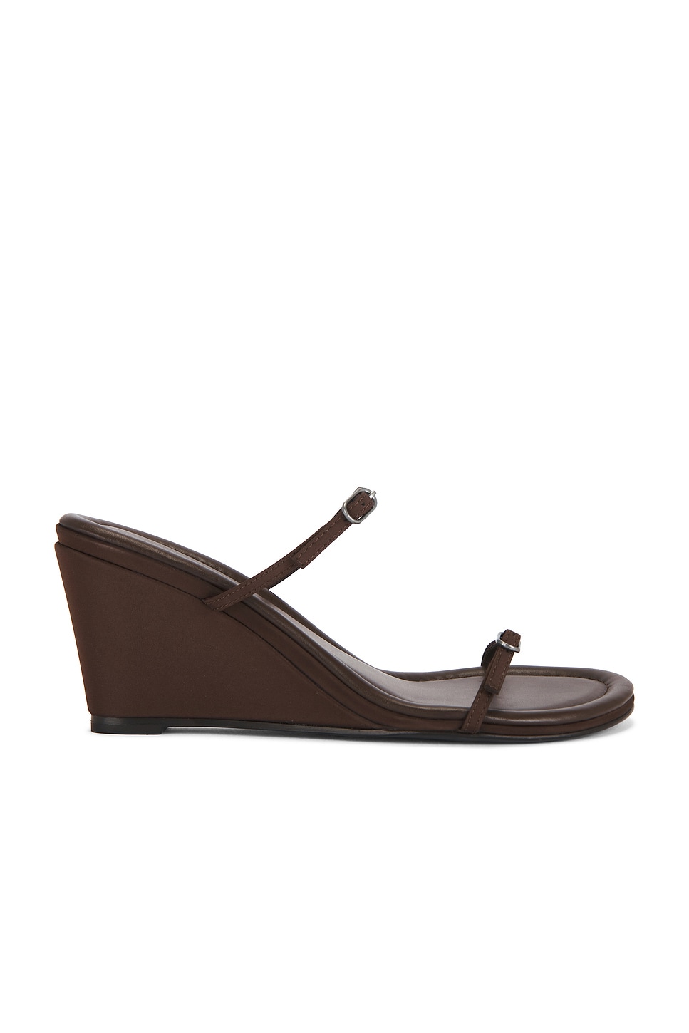 Image 1 of St. Agni Petit Belt Detail Wedge in Mocha