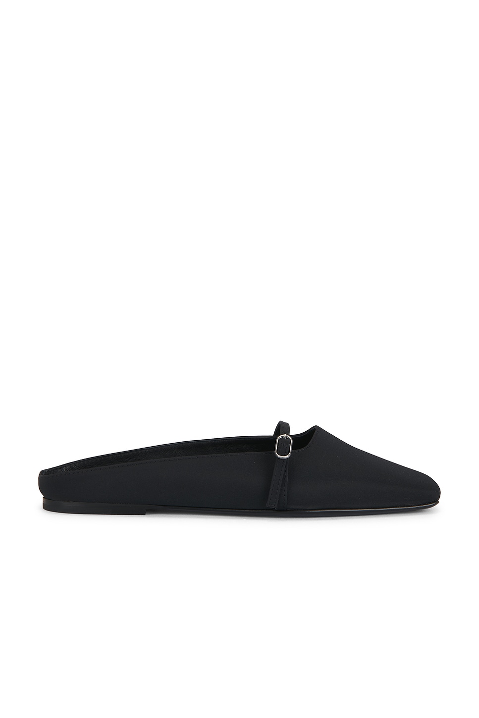 St Agni Plie Flat In Black